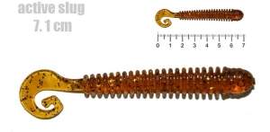 Силікон Crazy Fish Active Slug 2.8" Фотографія